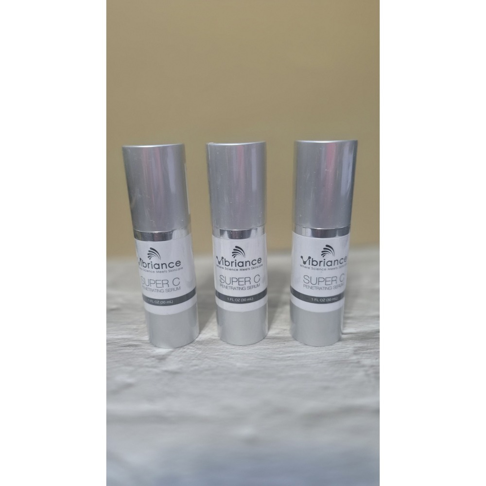 New Sealed Vibrance Super C Penetrating Serum Set Of Three 1oz Bottles